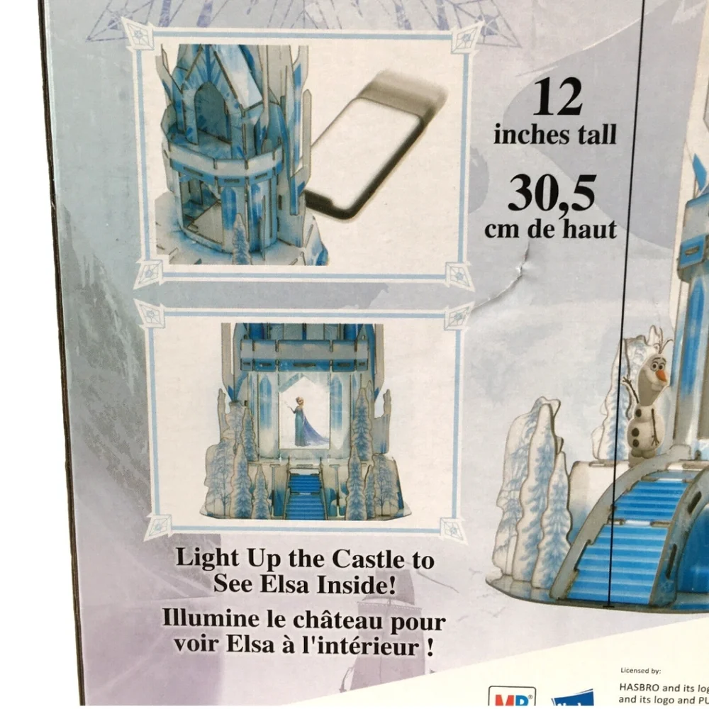 Disney Frozen Rumbling Rock Game, 3D Puzzle and Frosted Fishing Game Lot of 3